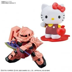 Bandai Gundam SDGCS Cross Silouette Hello Kitty X MS-06S Char's Zaku II Model Kit