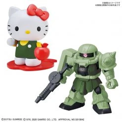 Bandai Gundam SDGCS Cross Silouette Hello Kitty X MS-06 Zaku II Model Kit