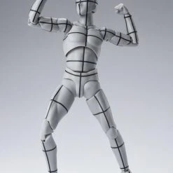 Bandai S.H. Figuarts Man Male Body Kun (Wireframe) Gray Color Ver. Action Figure