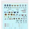 Bandai Gundam Decal #42 For 1/144 HG High Grade MS Gundam Seed Series Water Slide/Transfer Decals