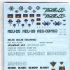 Bandai Gundam Decal #47 For 1/144 MS Gundam 00 Series Water Slide/Transfer Decals