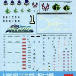Bandai Gundam Decal #48 For 1/100 1/144 MG Master Grade HG High Grade MS Gundam Seed Frame Astrays Water Slide/Transfer Decals