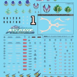 Bandai Gundam Decal #48 For 1/100 1/144 MG Master Grade HG High Grade MS Gundam Seed Frame Astrays Water Slide/Transfer Decals