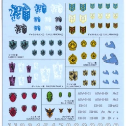 Bandai Gundam Decal #104 For Mobile Suit Gundam Iron-Blooded Orphans Multiuse #02 Water Slide/Transfer Decals