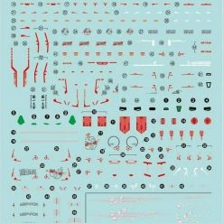 Bandai Gundam Decal #111 For 1/144 RG Real Grade Gundam Astray Red Frame Water Slide/Transfer Decals