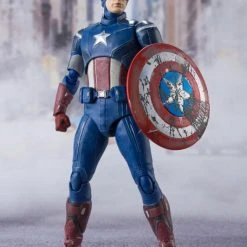 Bandai S. H. Figuarts S.H. Figuarts Avengers Captain America (Avengers Assemble Edition) Action Figure