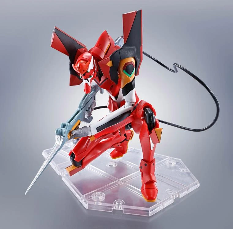 Bandai Robot Spirits Damashii #R-281 EVA Unit-02 & S-Type Equipment Rebuild Of Evangelion Action Figure 3 Bandai Robot Spirits Damashii #R-281 EVA Unit-02 & S-Type Equipment Rebuild Of Evangelion Action Figure