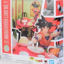 Bandai Dragon Ball S.H. Figuarts Dragonball Z Son Goku Eating (Harahachibunme) Scene Set