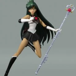 Bandai S.H. Figuarts Sailor Pluto Animation Color Edition Sailor Moon Action Figure
