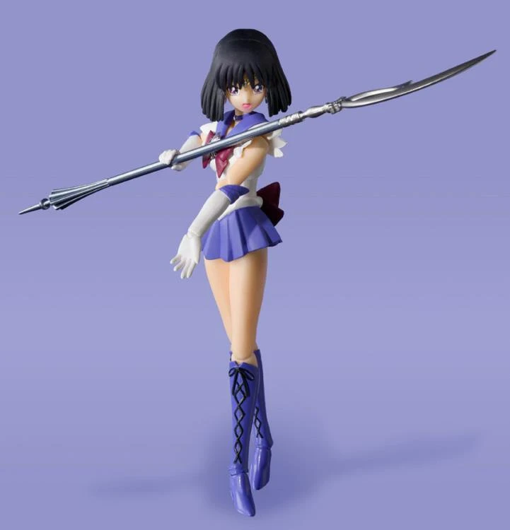 Bandai S.H. Figuarts Sailor Saturn Animation Color Edition Sailor Moon Action Figure 6 Bandai S.H. Figuarts Sailor Saturn Animation Color Edition Sailor Moon Action Figure