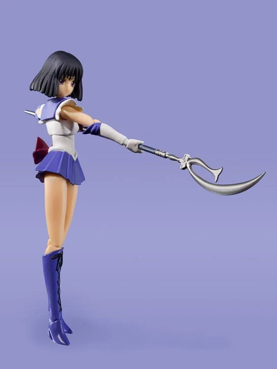 Bandai S.H. Figuarts Sailor Saturn Animation Color Edition Sailor Moon Action Figure 5 Bandai S.H. Figuarts Sailor Saturn Animation Color Edition Sailor Moon Action Figure