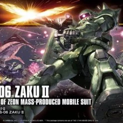 Bandai Gundam 1/144 HGUC #241 Gundam 0079 MS-06 Zaku II Revive Model Kit