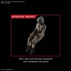 Bandai Star Wars 1/72 Scale X-Wing Starfighter Red 5 Rise Of Skywalker Model Kit