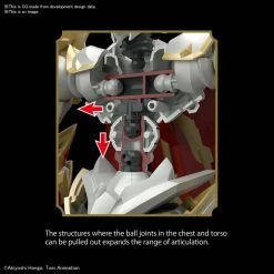 Bandai Figure-rise Standard Digimon Tamers Dukemon / Gallantmon (Amplified) Model Kit Figure Rise Model Kits