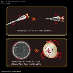 Bandai Figure-rise Standard Digimon Tamers Dukemon / Gallantmon (Amplified) Model Kit Figure Rise Model Kits