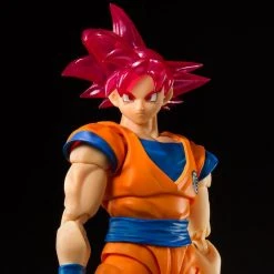 Bandai S.H. Figuarts Dragon Ball Super Saiyan God Son Goku Event Exclusive Color Edition 2021 Action Figure