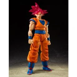 Bandai S.H. Figuarts Dragon Ball Super Saiyan God Son Goku Event Exclusive Color Edition 2021 Action Figure