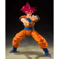 Bandai S.H. Figuarts Dragon Ball Super Saiyan God Son Goku Event Exclusive Color Edition 2021 Action Figure