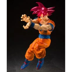 Bandai S.H. Figuarts Dragon Ball Super Saiyan God Son Goku Event Exclusive Color Edition 2021 Action Figure
