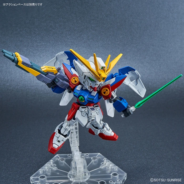 Bandai Gundam SD EX-Standard #018 Wing Gundam Zero Model Kit 6 Bandai Gundam SD EX-Standard #018 Wing Gundam Zero Model Kit