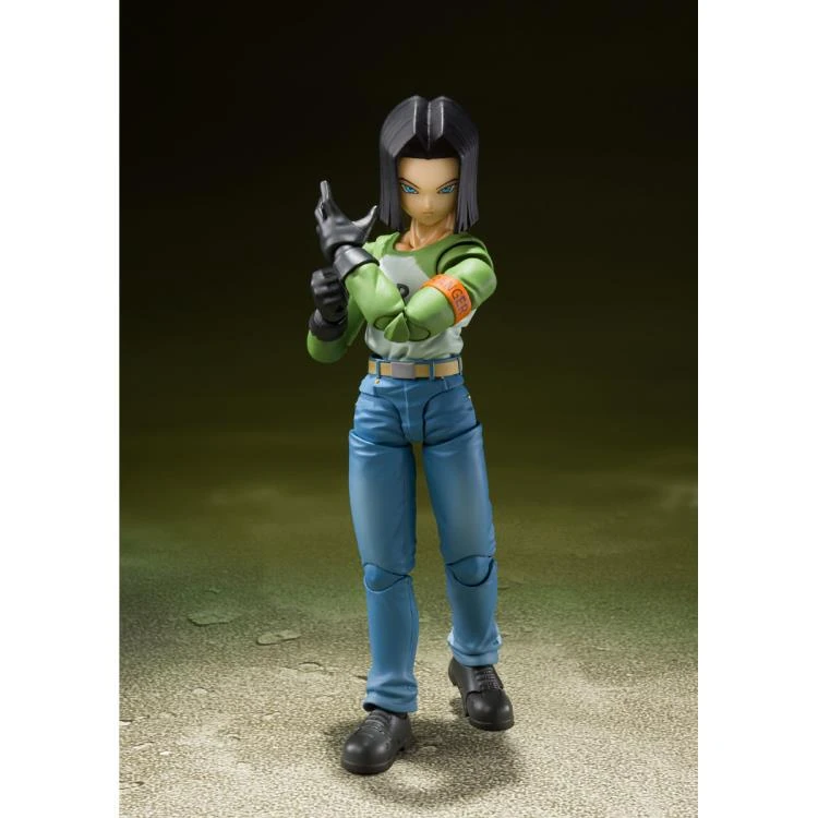 Bandai S.H. Figuarts Dragon Ball Super Android 17 (Universe Survival Saga) Exclusive Action Figure 3 Bandai S.H. Figuarts Dragon Ball Super Android 17 (Universe Survival Saga) Exclusive Action Figure