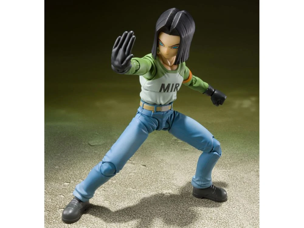 Bandai S.H. Figuarts Dragon Ball Super Android 17 (Universe Survival Saga) Exclusive Action Figure 5 Bandai S.H. Figuarts Dragon Ball Super Android 17 (Universe Survival Saga) Exclusive Action Figure