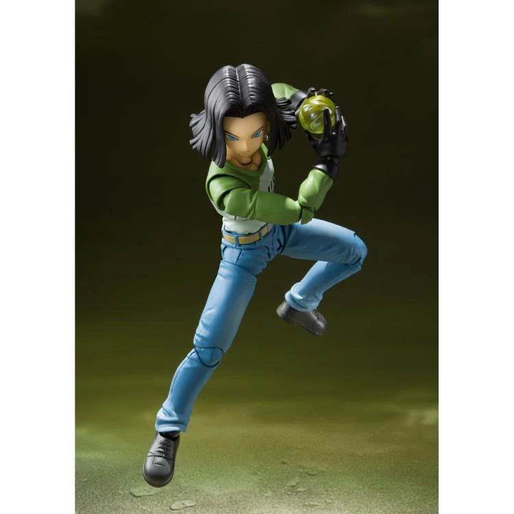 Bandai S.H. Figuarts Dragon Ball Super Android 17 (Universe Survival Saga) Exclusive Action Figure 7 Bandai S.H. Figuarts Dragon Ball Super Android 17 (Universe Survival Saga) Exclusive Action Figure