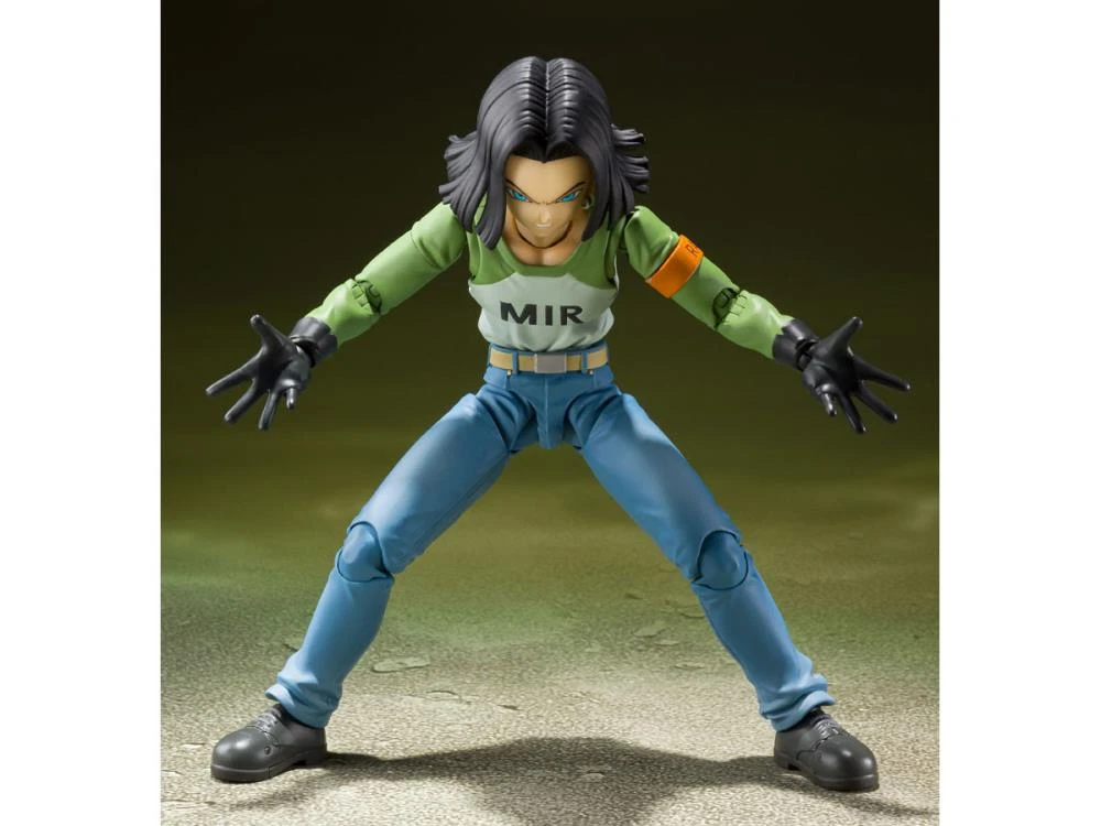 Bandai S.H. Figuarts Dragon Ball Super Android 17 (Universe Survival Saga) Exclusive Action Figure 4 Bandai S.H. Figuarts Dragon Ball Super Android 17 (Universe Survival Saga) Exclusive Action Figure