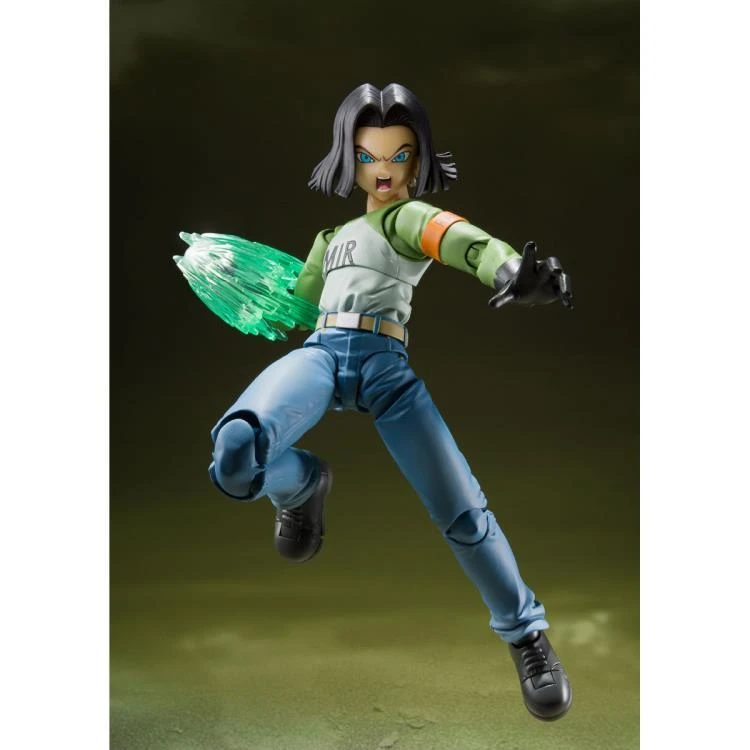 Bandai S.H. Figuarts Dragon Ball Super Android 17 (Universe Survival Saga) Exclusive Action Figure 8 Bandai S.H. Figuarts Dragon Ball Super Android 17 (Universe Survival Saga) Exclusive Action Figure