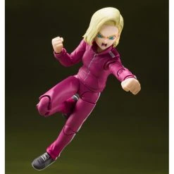 Bandai S.H. Figuarts Dragon Ball Super Android 18 (Universe Survival Saga) Exclusive Action Figure