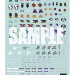 Bandai Gundam Decal #124 For Gundam Build Divers Series Multiuse #1 MS Water Slide/Transfer Decals