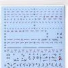 Bandai Gundam Decal #125 For RG 1/144 Nu V Gundam MS Water Slide/Transfer Decals 2 Bandai Gundam Decal #125 For RG 1/144 Nu V Gundam MS Water Slide/Transfer Decals