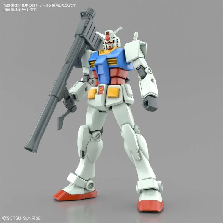 Bandai Gundam 1/144 Entry Grade RX-78-2 Gundam (Full Weapon Set) Model Kit 6 Bandai Gundam 1/144 Entry Grade RX-78-2 Gundam (Full Weapon Set) Model Kit