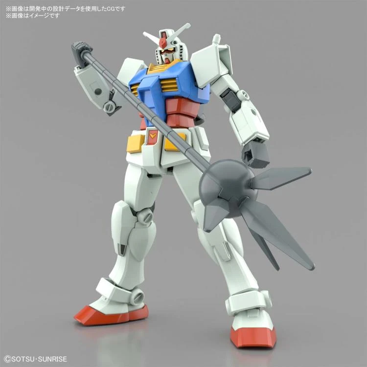 Bandai Gundam 1/144 Entry Grade RX-78-2 Gundam (Full Weapon Set) Model Kit 7 Bandai Gundam 1/144 Entry Grade RX-78-2 Gundam (Full Weapon Set) Model Kit