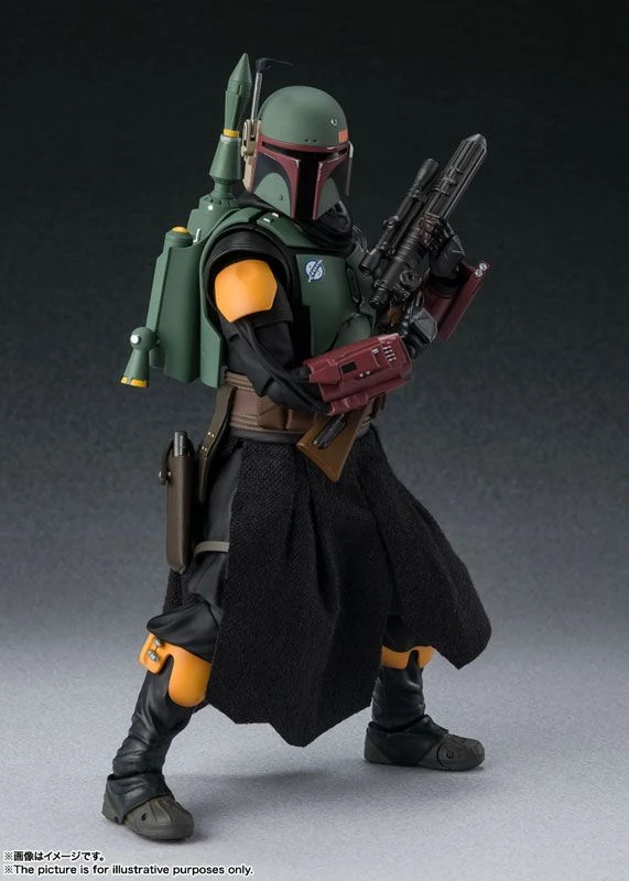 Bandai S.H. Figuarts Star Wars The Mandalorian Boba Fett Action Figure 5 Bandai S.H. Figuarts Star Wars The Mandalorian Boba Fett Action Figure