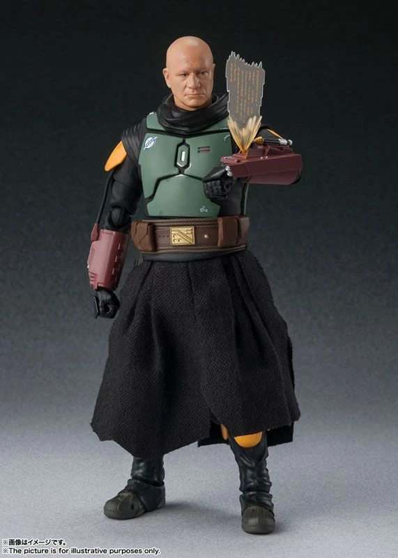 Bandai S.H. Figuarts Star Wars The Mandalorian Boba Fett Action Figure 9 Bandai S.H. Figuarts Star Wars The Mandalorian Boba Fett Action Figure