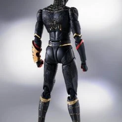 Bandai S.H. Figuarts Spiderman No Way Home Spider-Man Black And Gold Suit Action Figure (JP Ver) 13 Bandai S.H. Figuarts Spiderman No Way Home Spider-Man Black And Gold Suit Action Figure (JP Ver)