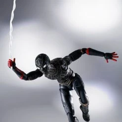 Bandai S.H. Figuarts Spiderman: No Way Home Spider-man Black And Gold Suit (Special Set) Action Figure S. H. Figuarts 19 Bandai S.H. Figuarts Spiderman: No Way Home Spider-man Black And Gold Suit (Special Set) Action Figure S. H. Figuarts