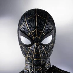 Bandai S.H. Figuarts Spiderman No Way Home Spider-Man Black And Gold Suit Action Figure (JP Ver) 18 Bandai S.H. Figuarts Spiderman No Way Home Spider-Man Black And Gold Suit Action Figure (JP Ver)
