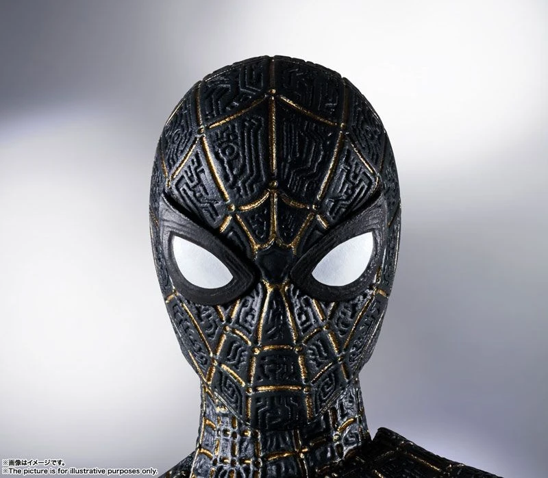 Bandai S.H. Figuarts Spiderman: No Way Home Spider-man Black And Gold Suit (Special Set) Action Figure S. H. Figuarts 10 Bandai S.H. Figuarts Spiderman: No Way Home Spider-man Black And Gold Suit (Special Set) Action Figure S. H. Figuarts