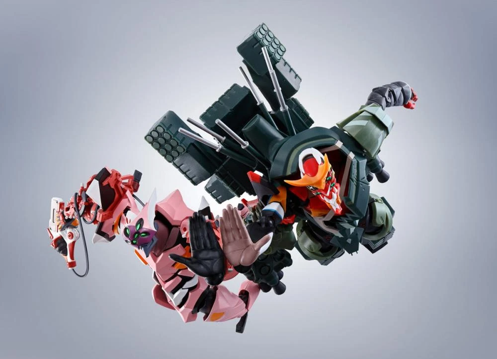 Bandai Robot Spirits Damashii #R-SP Eva Unit-08 Gamma (3.0+1.0 Ver.) Rebuild Of Evangelion Action Figure 9 Bandai Robot Spirits Damashii #R-SP Eva Unit-08 Gamma (3.0+1.0 Ver.) Rebuild Of Evangelion Action Figure