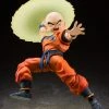 Bandai S.H. Figuarts Dragon Ball Z Krillin Earth's Strongest Man Action Figure S. H. Figuarts