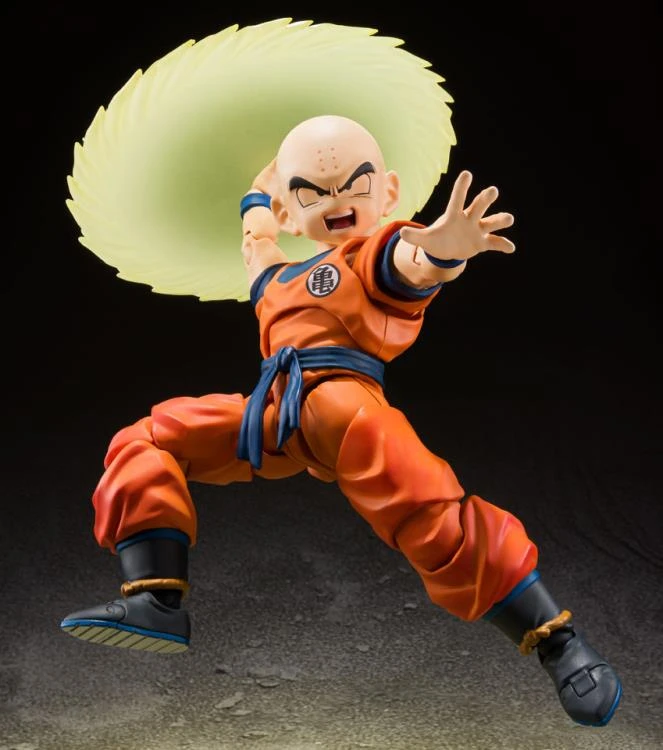Bandai S.H. Figuarts Dragon Ball Z Krillin Earth's Strongest Man Action Figure S. H. Figuarts 3 Bandai S.H. Figuarts Dragon Ball Z Krillin Earth's Strongest Man Action Figure S. H. Figuarts