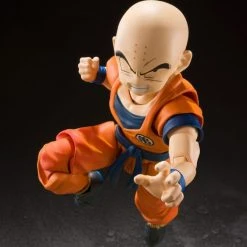 Bandai S.H. Figuarts Dragon Ball Z Krillin Earth's Strongest Man Action Figure S. H. Figuarts 12 Bandai S.H. Figuarts Dragon Ball Z Krillin Earth's Strongest Man Action Figure S. H. Figuarts