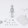 Bandai S.H. Figuarts Woman Girl Female Body Chan (Ken Sugimori Edition ) DX Gray Action Figure S. H. Figuarts