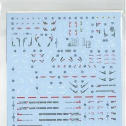 Bandai Gundam Decal #132 For RG Hi-v Hi-Nu Gundam Water Slide/Transfer Decals
