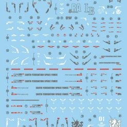 Bandai Gundam Decal #132 For RG Hi-v Hi-Nu Gundam Water Slide/Transfer Decals