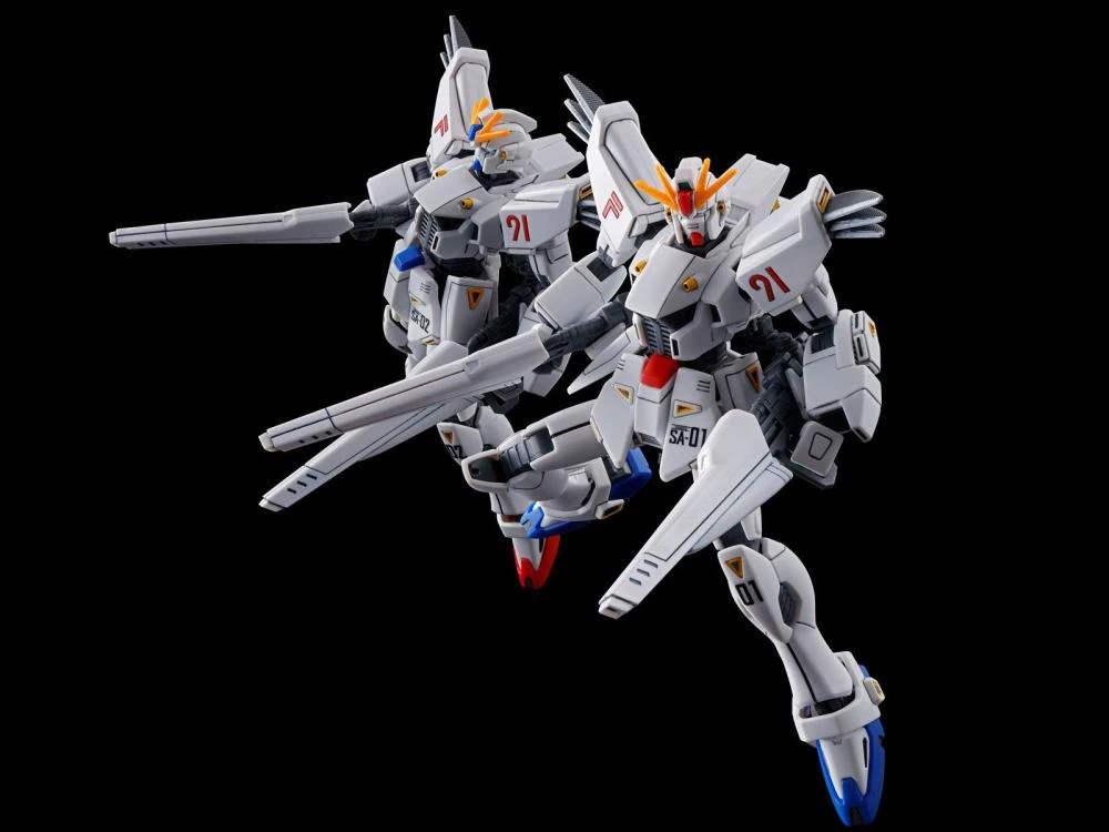 Bandai Gundam 1/144 HGUC Universal Century F91 Gundam F91 Vital Unit 1 And 2 Model Kit Exclusive 5 Bandai Gundam 1/144 HGUC Universal Century F91 Gundam F91 Vital Unit 1 And 2 Model Kit Exclusive