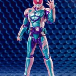 Bandai S.H. Figuarts Masked Kamen Rider Revise Kamen Rider Revi Rex Genome & Kamen Rider Vice Rex Genome Action Figures Set