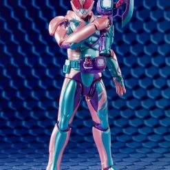 Bandai S.H. Figuarts Masked Kamen Rider Revise Kamen Rider Revi Rex Genome & Kamen Rider Vice Rex Genome Action Figures Set
